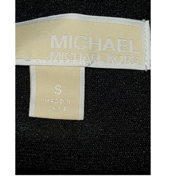 MICHAEL KORS MICHAEL JULIA BLACK EYELET DRESS - Picture 2 of 4